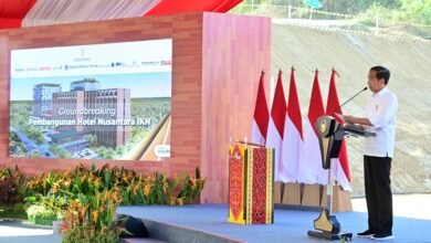 Presiden Groundbreaking Hotel Nusantara di Kawasan IKN