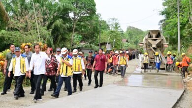 Presiden Jokowi Tinjau Progres Penanganan IJD di Kabupaten Penajam Paser Utara