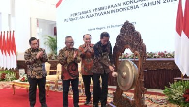 Buka Kongres Ke-25 PWI, Presiden Ajak Insan Pers Pegang Teguh Kode Etik Jurnalistik