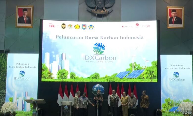 Luncurkan Bursa Karbon Indonesia, Presiden: Kontribusi Nyata Indonesia Hadapi Perubahan Iklim