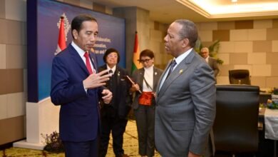 Presiden Jokowi Sambut Baik Pertemuan Pertama dengan PM Trovoada
