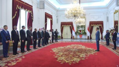 Presiden Jokowi Terima Surat Kepercayaan 12 Duta Besar Negara Sahabat