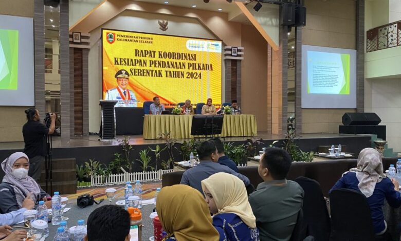 Bakesbangpol Kalsel Gelar Rakor Kesiapan Pendanaan Pilkada 2024