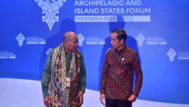 Presiden Jokowi Gelar Jamuan Santap Malam Bagi Delegasi KTT AIS Forum 2023
