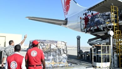 Pesawat Ketiga Pembawa Bantuan Indonesia untuk Palestina Tiba di El Arish