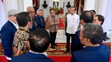 Presiden Jokowi Terima Pengurus PWI Pusat di Istana Merdeka