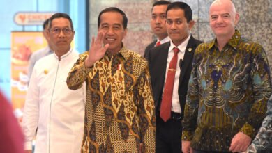 Presiden Jokowi Resmikan Kantor FIFA di Jakarta