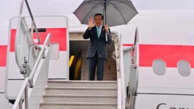 Usai Hadiri Rangkaian KTT APEC, Presiden Jokowi Bertolak Kembali ke Tanah Air