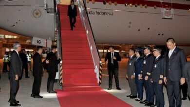 Usai Lawatan dari Dua Negara, Presiden Jokowi Tiba di Tanah Air