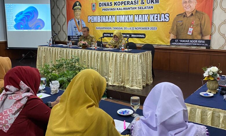 Pemprov Kalsel Dorong Pelaku UMKM Naik Kelas