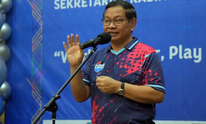 Tutup Turnamen Tenis Meja Setkab 2023, Pramono Anung: Luar Biasa, Juaranya Kita Bersama