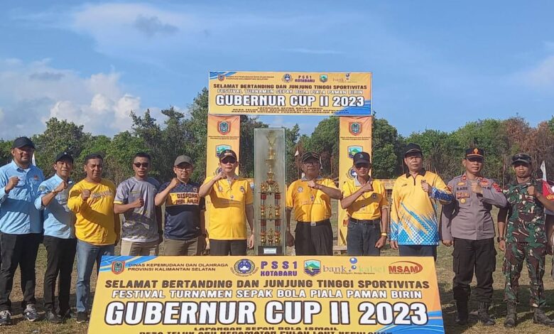 Ajang Mencari Pesepakbola Profesional, Pemprov Kalsel Gelar Festival Turnamen Sepakbola Gubernur Cup II