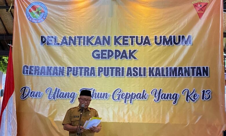 Pelantikan Ketua GEPPAK, Gubernur Kalsel : Momen Menggungah Semangat