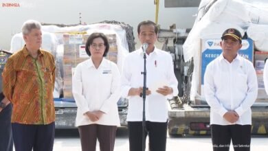 Presiden Lepas Bantuan Kemanusiaan Kemanusiaan Tahap ke-2 ke Palestina