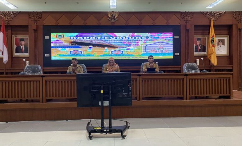 Rapat Evaluasi TTE, Dinas Kominfo Kalsel Terbanyak Terapkan Penggunaan TTE