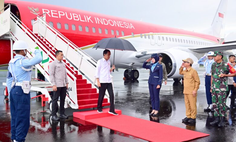 Presiden Joko Widodo Lakukan Kunjungan Kerja ke NTT