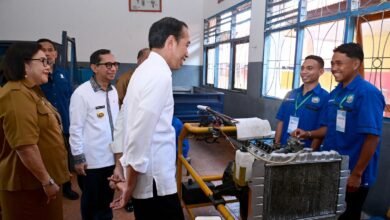 Presiden Jokowi Apresiasi Praktik Pembelajaran di SMK Negeri 5 Kupang