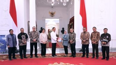 Presiden Jokowi Terima IHPS I Tahun 2023 dari BPK, 80 K/L Predikat WTP