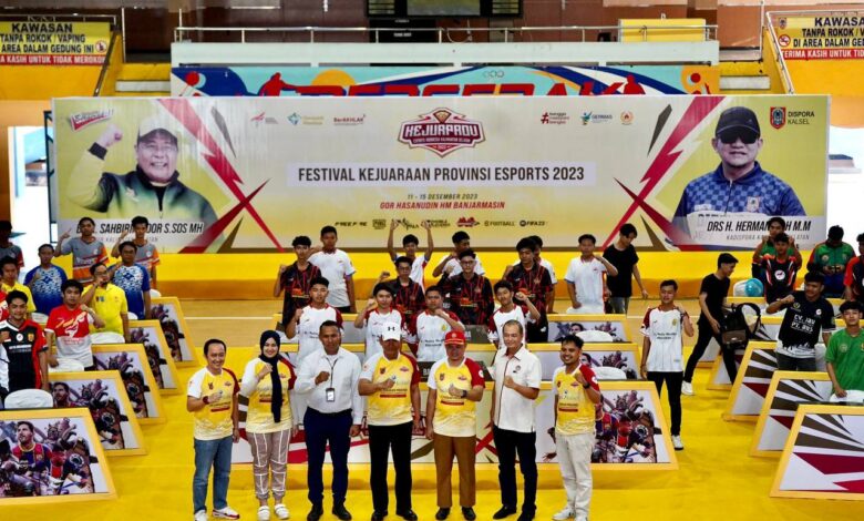 Festival Kejuaraan Provinsi Esport, Ajang Lahirkan Atlet Kalsel 2023