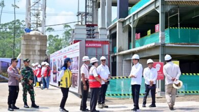 Tinjau Progres Pembangunan Hotel Nusantara, Presiden: Akan Selesai Sebelum Agustus 2024