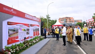 Presiden Jokowi Resmikan Tiga Jembatan Pengganti Jembatan Callender Hamilton di Provinsi Banten