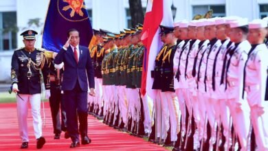 Tiba di Istana Malacañang, Presiden Jokowi Disambut Upacara Resmi