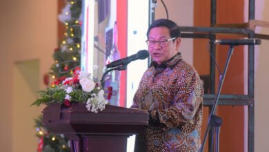Seskab Pramono Anung Hadiri Perayaan Natal Lembaga Kepresidenan