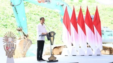 Presiden Jokowi Lakukan Peletakan Batu Pertama Kawasan Kantor OIKN