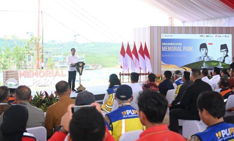 Presiden: Memorial Park IKN sebagai Penghormatan bagi Pahlawan dan Pendiri Bangsa