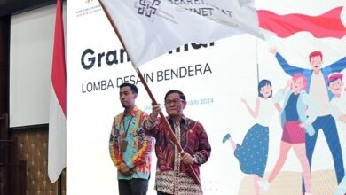Sekretaris Kabinet Umumkan Pemenang Lomba Desain Bendera Setkab