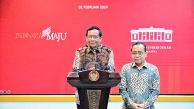 Presiden Jokowi Terima Surat Pengunduran Diri Mahfud MD