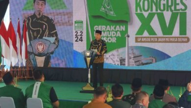Presiden Jokowi Ajak GP Ansor Turut Sukseskan Pemilu 2024