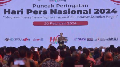 Hadiri Puncak Peringatan HPN 2024, Presiden Sampaikan Dua Pesan untuk Insan Pers Indonesia
