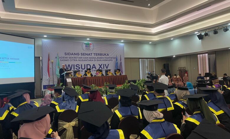 Wisudawan ASMI Citra Nusantara, Tingkatkan Kualitas SDM Terampil di Bidangnya