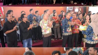 Diskominfo SP Mura Gelar Pelepasan Pegawai Purnatugas yang Mengabdi 36 Tahun