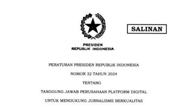 Inilah Perpres 32/2024 tentang Publisher Rights