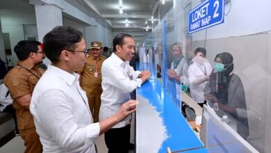 Presiden Jokowi Tinjau Fasilitas dan Layanan Kesahatan di RSUD Mokopido Tolitoli