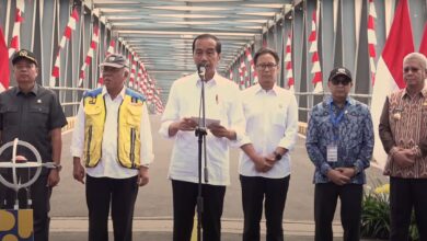 Presiden Jokowi Resmikan Duplikasi Jembatan Kapuas I