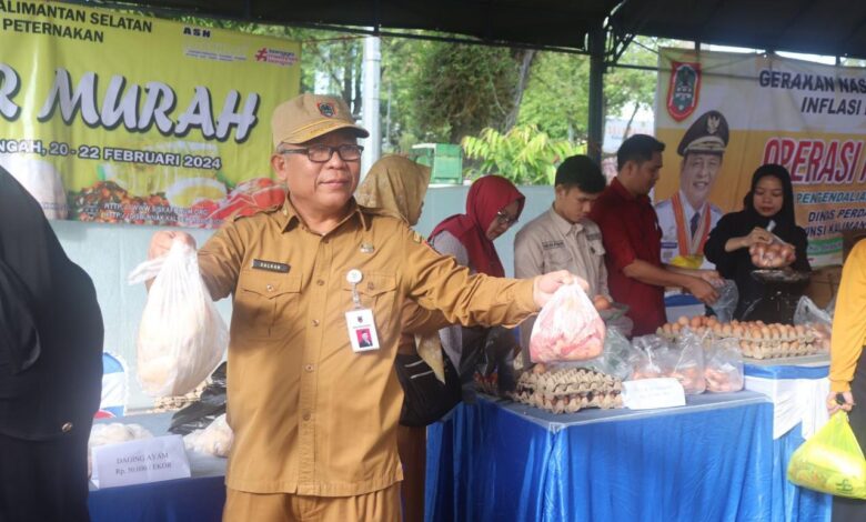 Berkolaborasi dengan TP PKK, Disdag Telah Laksanakan Pasar Murah Ramadan di 10 Kabupaten/Kota se-Kalsel