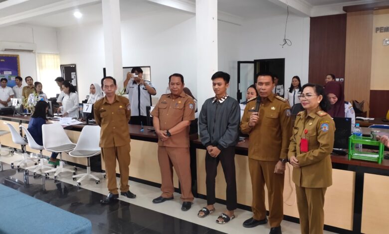 Pastikan Pelayanan Publik Berjalan Maksimal, Pj Bupati Murung Raya Kunjungan Ke Beberapa Perangkat Daerah