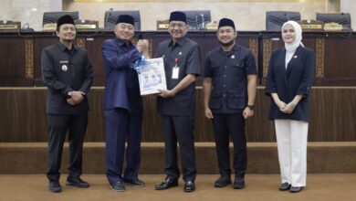 Gubernur Kalsel Sampaikan LKPj 2024 dalam Rapat Paripurna DPRD