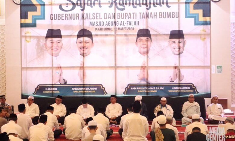 Safari Ramadan di Kabupaten Tanah Bumbu, Pemprov Kalsel Pererat Silaturrahmi dengan Masyarakat