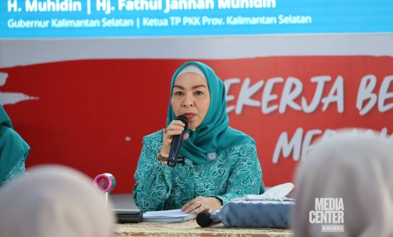 Sinergi Lintas Sektor, TP PKK Kalsel Gelar Rakor Optimalisasi Program