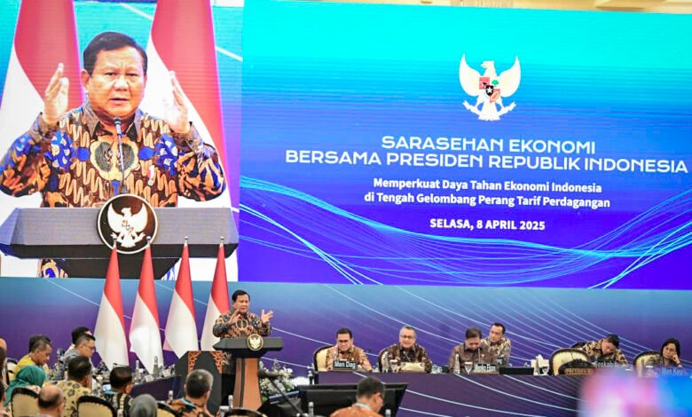 Sarasehan Ekonomi 2025, Presiden Prabowo Tegaskan Pentingnya Kemandirian Ekonomi Nasional