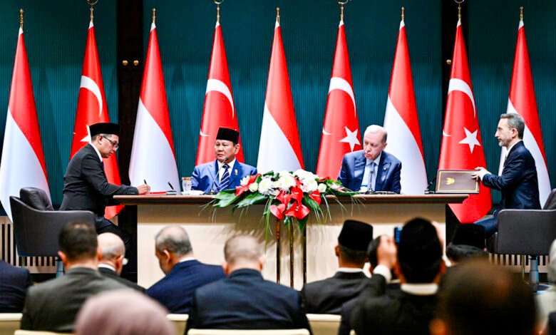 Presiden Prabowo dan Presiden Erdoğan Saksikan Penandatanganan Sejumlah MoU Strategis di Ankara