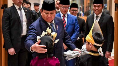 Presiden Prabowo Disambut Hangat Diaspora Indonesia di Kairo