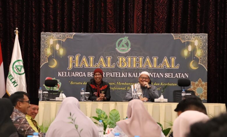 Halal Bihalal DPW Patelki Kalsel, Membangun Ukhuwah untuk Masa Depan Sehat