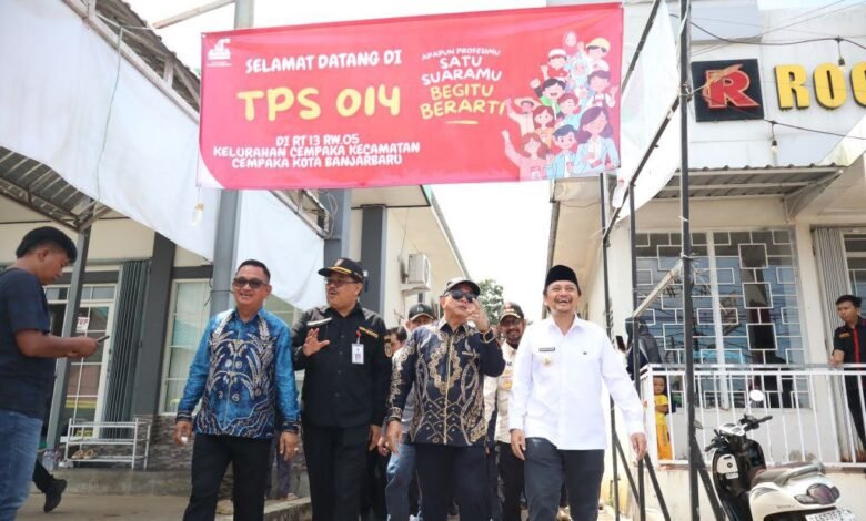 Wakil Gubernur Kalsel Pantau Pelaksanaan PSU di Banjarbaru