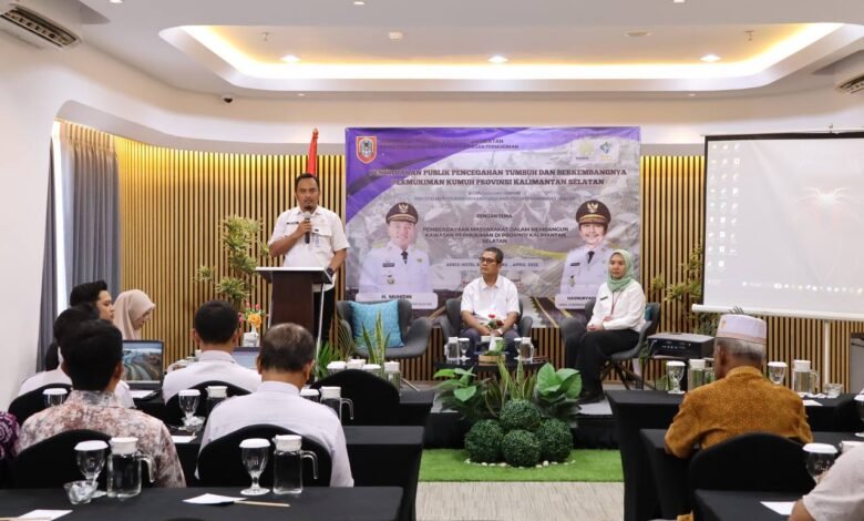 Disperkim Kalsel Gelar Penyadaran Publik dalam Upaya Pencegahan Permukiman Kumuh
