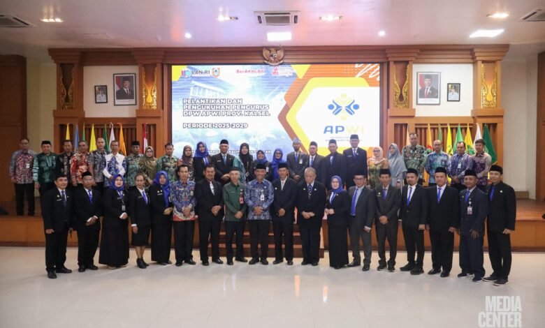 DPW APWI Kalsel Resmi Dikukuhkan, Tekankan Peran Strategis Widya Iswara dalam Peningkatan Kompetensi ASN
